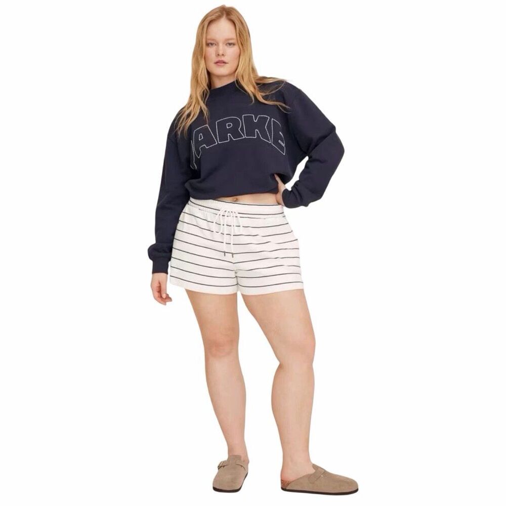 PARKE x Target High-Rise Drawstring Knit Pull-On Shorts - Size Medium